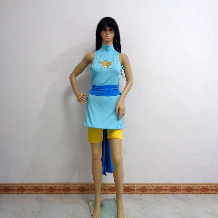 

Стивен Вселенная Жемчужный Косплей Костюм Cos Рождественская Вечеринка Хэллоуин Настроить Любой Размер