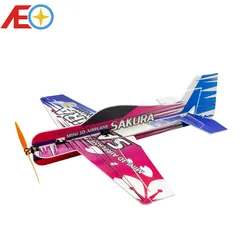 AEORC E211 SAKURA Micro 3D Indoor Airplane Kit - Lightest PP Magic Board RC Plane Model Hobby Toy Foam EPP Plane Remote Control