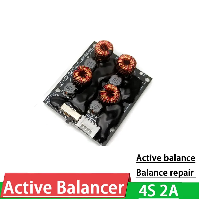 4s 2A equalizzatore attivo bilanciatore batteria al litio Lifepo4 batteria agli ioni di litio Lipo scheda di trasferimento di energia modulo scheda di bilanciamento BMS