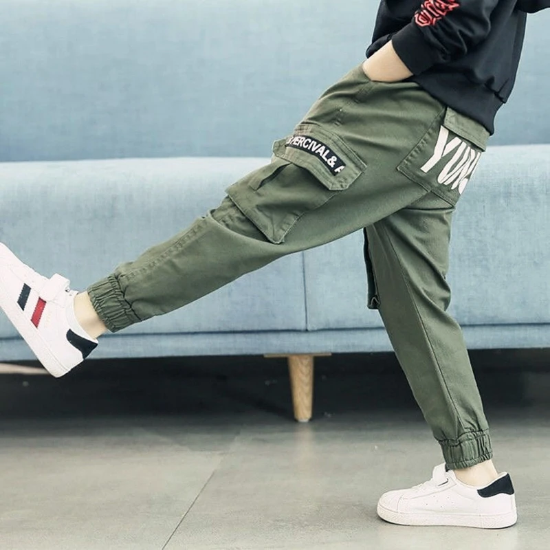 Sport Pants Boy Cargo Pants Boys Baby Trousers