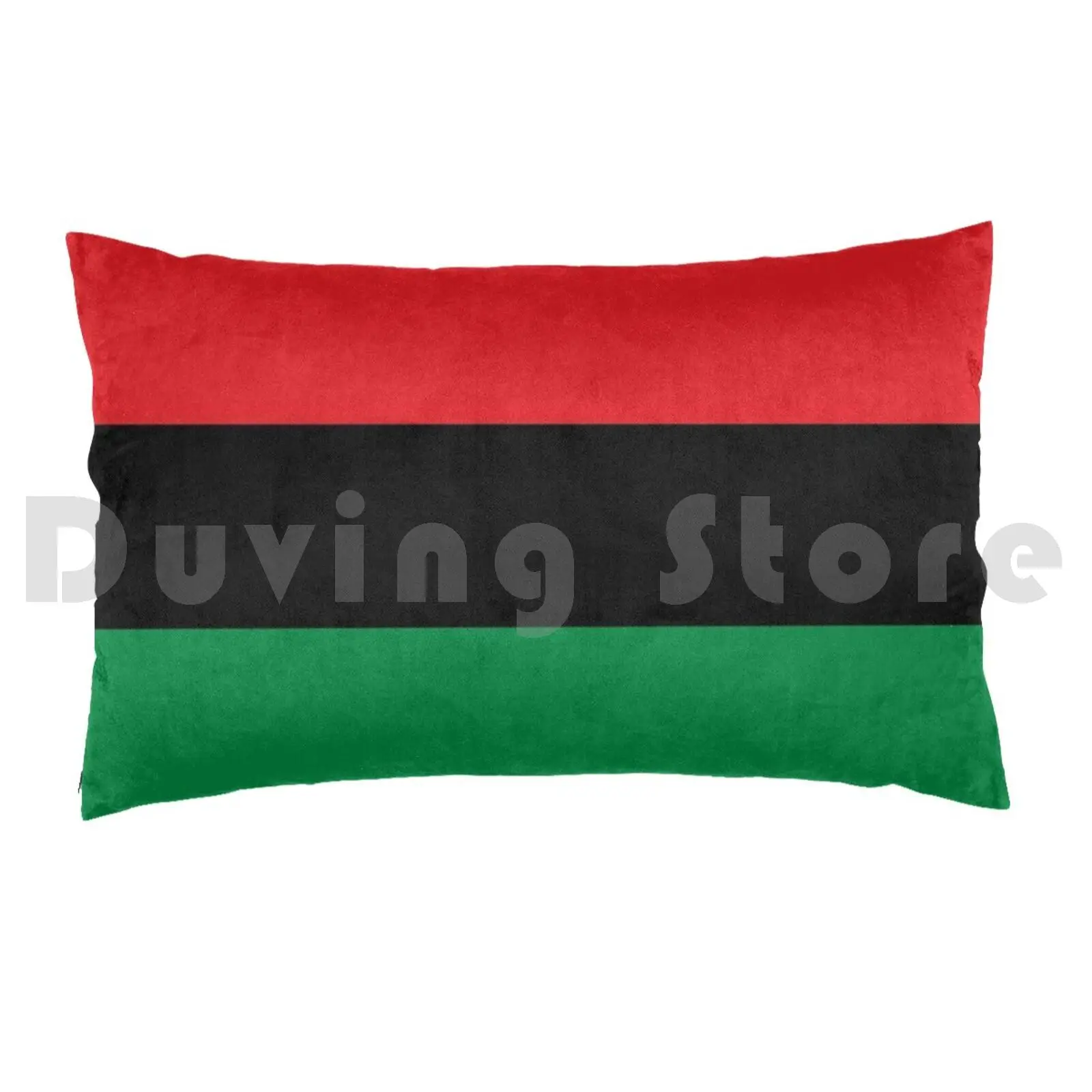 Pan African Unia Flag Pillow Case Printed 50x75 Unia Flag Unia Pan African Africa African African Flag Pattern