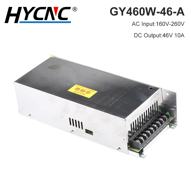 GY460W-46-A Schakelende Voeding 460W 46V 10A Enkele Output 160V-260V Cnc Graveermachine Drive controle Voeding