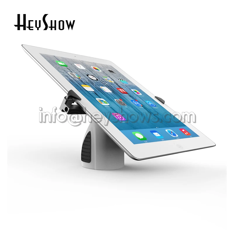 Tablet Security Alarm antykradzieżowy Uchwyt zaciskowy do iPada Apple Huawei Samsung Xiaomi Pad z alarmem antywłamaniowym 6x Protection