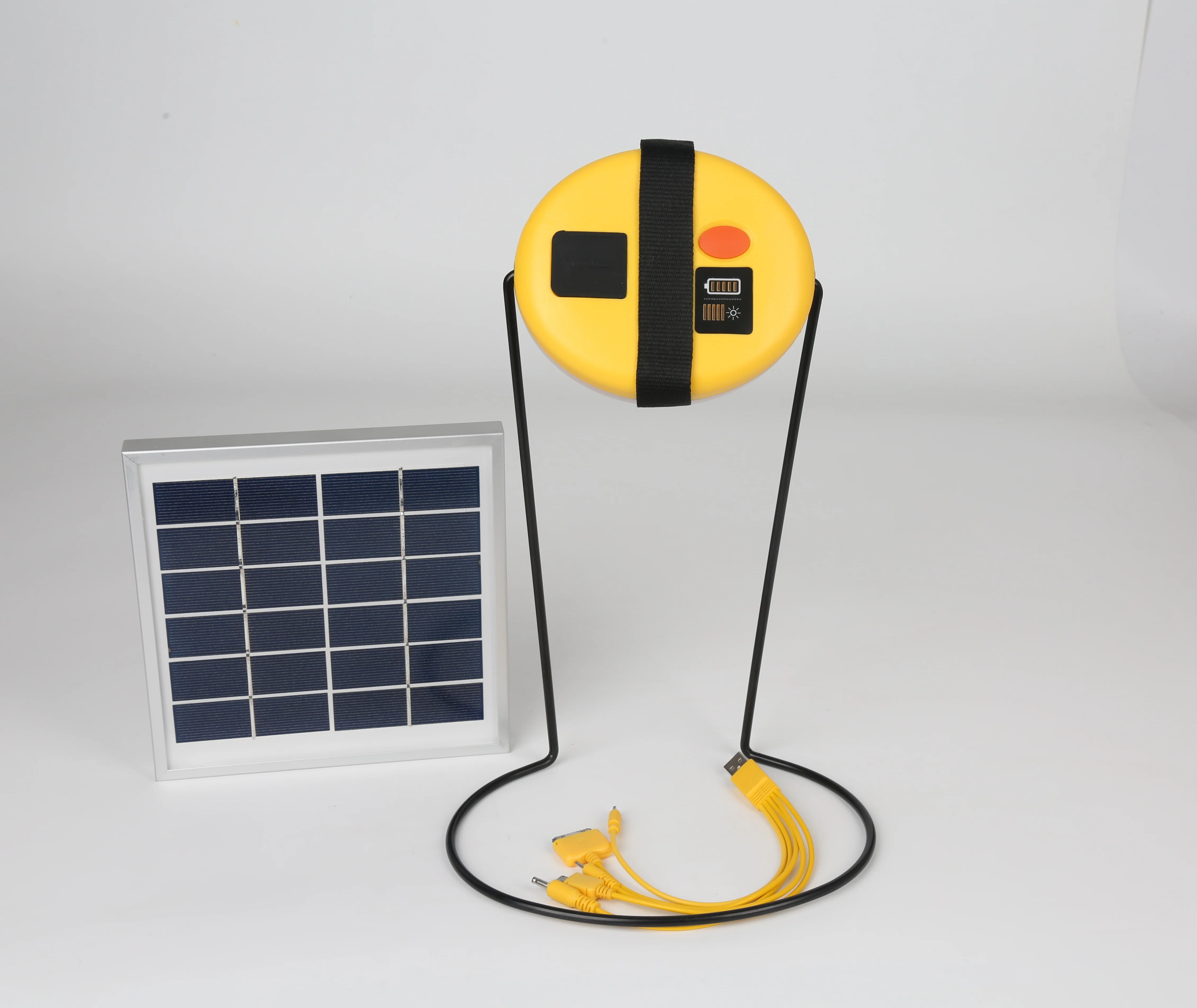 off grid Mini Portable Solar lighting system 028 with mobile charging