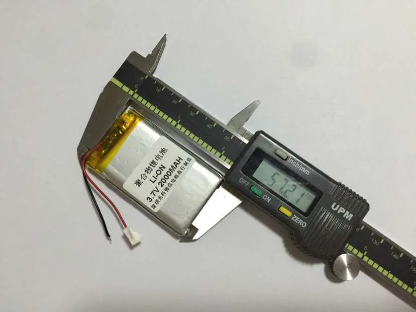 buy more will cheap New sufficient capacity polymer li-ion battery 3.7 V 803460 2000 mah GPS radio/equipment/mini