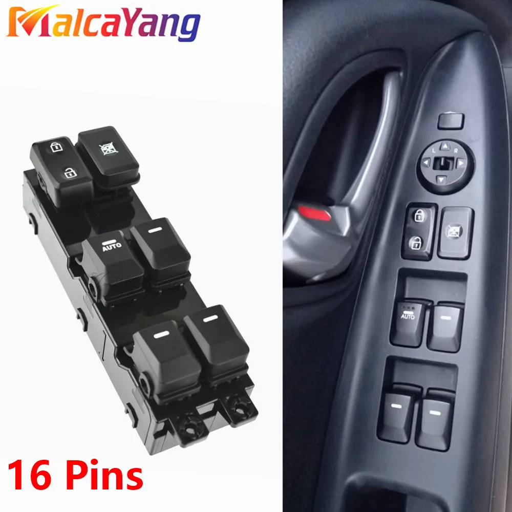 93570-1Y200 ELECTRIC POWER WINDOW MASTER SWITCH For KIA Morning Picanto 2011-2016 .