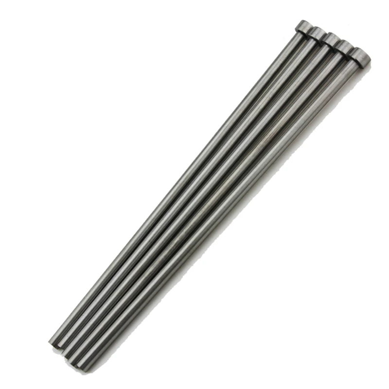 10pcs/lot SKD-61 Precision Straight Ejector Pin 7x100mm - 14x300mm Customize Mold Guide Injection Pins Plastic Core Punch Needle