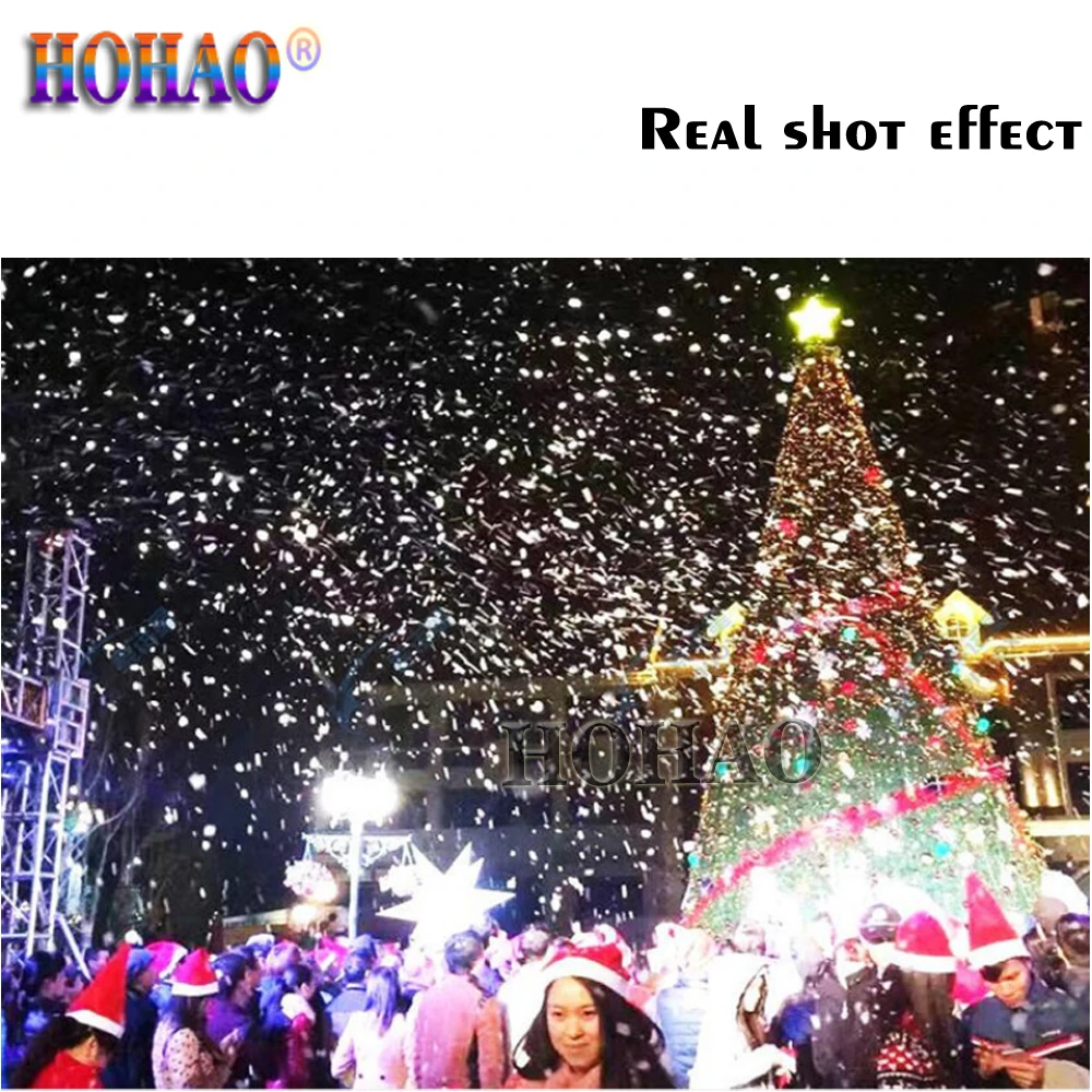 0 Duty 2022 New Year Christmas Stage Light 2kw Moving Head Snow Machine Special Effect For TV Show Wedding Performance Culb