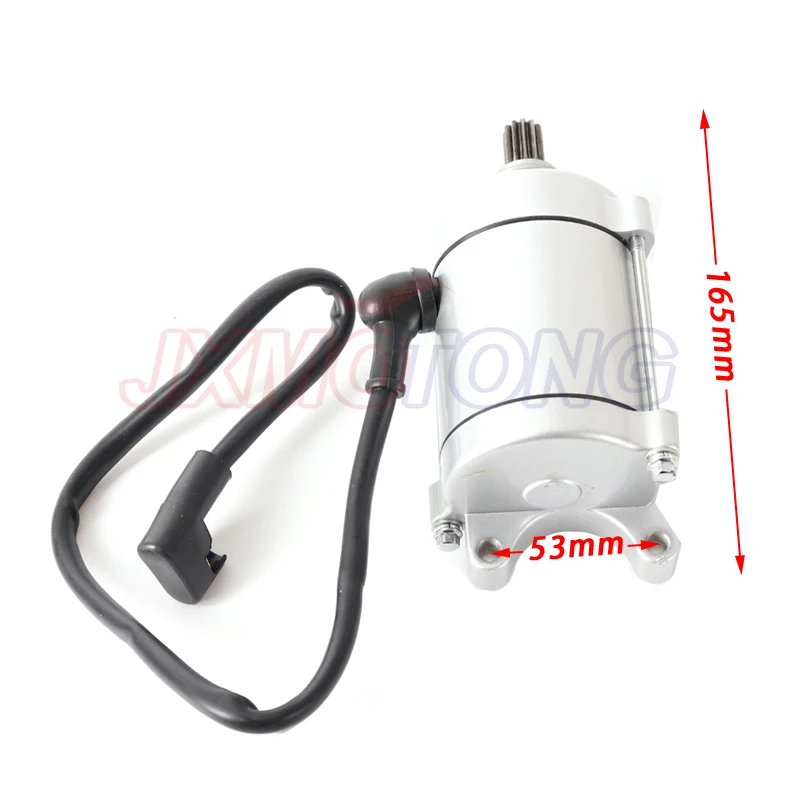 11 Teeth Motorcycle Starter Electric Starting Motor Suitable for Lifan Zongshen Longxin CG250 water-cooled engine