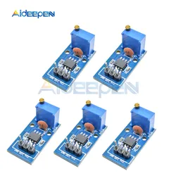 5Pcs NE555 modulo generatore di impulsi di frequenza Resistnce regolabile modulo di uscita a canale singolo 5V-12V per auto intelligente Arduino