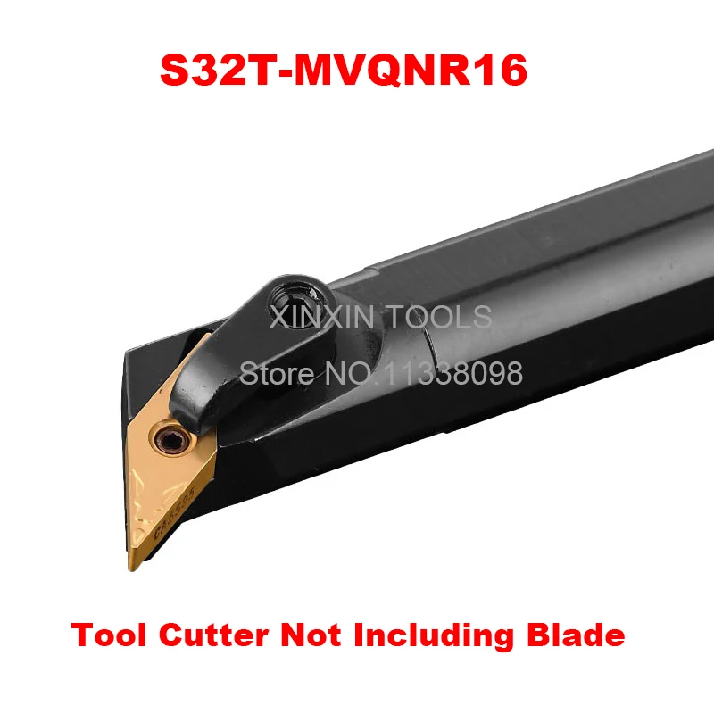 S32T-MVQNR16/S32T-MVQNL16 32mm Lathe Cutting Tools CNC Turning Tool Machine Tools Internal Metal Lathe Tool Boring Bar MVQNR/L