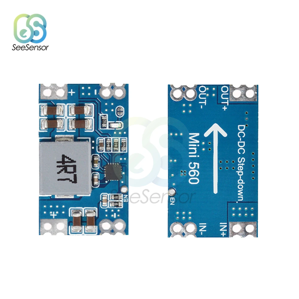 Mini 560 DC Buck Converter DC-DC Step Down Stabilized Voltage Supply Module Output 3.3V 5V 9V 12V 5A