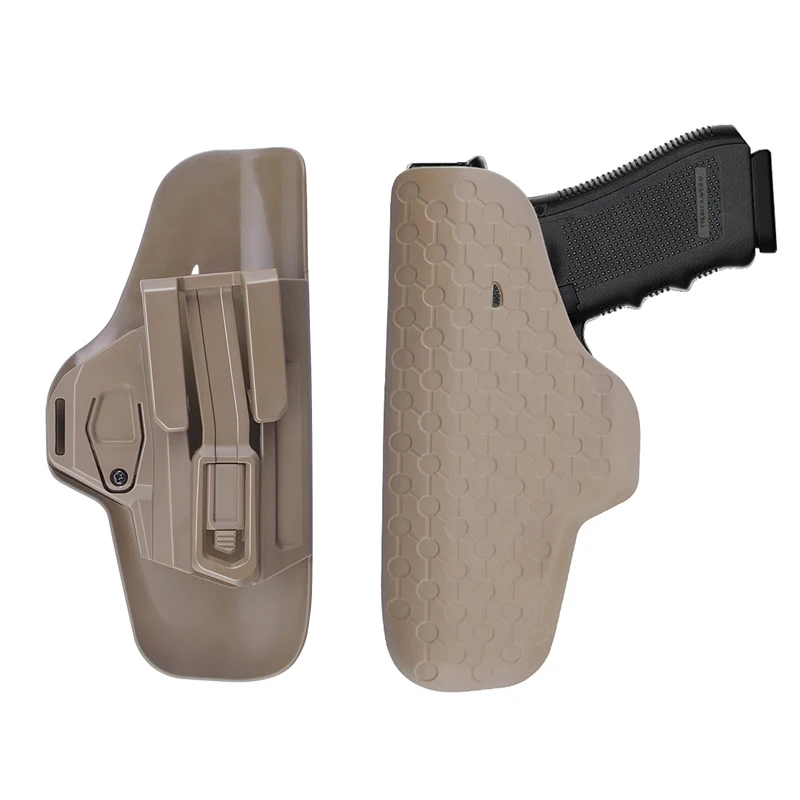 

Tactical Concealment G-9 Inner Belt Gun Holster for Glock 17 19 22 23 Beretta 92 Walter P99 9mm Pistol Case Hunting Gear