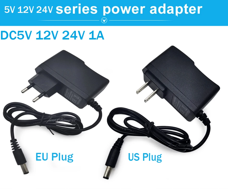 DC 5V 12V 24V Adapter Power Supply AC 100V-240V 1A 2A 3A 5A 6A 8A 10A Charger Converter Adaptor For 5050 LED Strips Light Lamp
