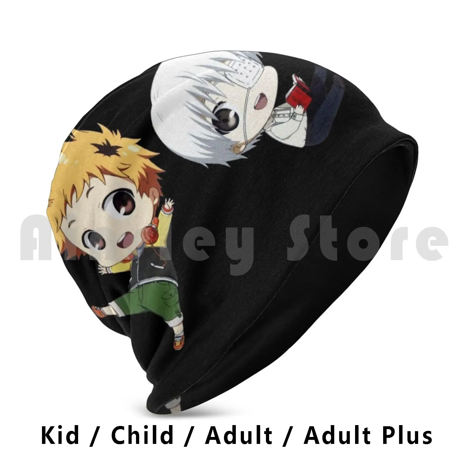 K01 Hat Hat Chibi Cute Kawaii Boy Eyepatch Happy