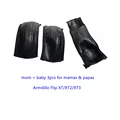Conjunto de 3 Piezas para Mamá y Bebé, Color Negro