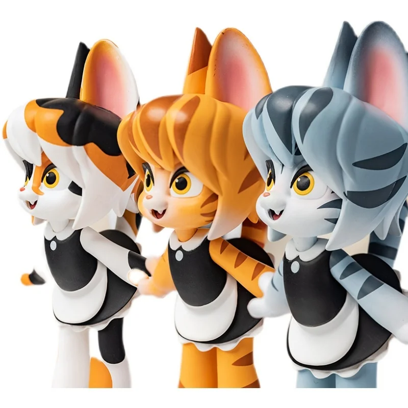 

Pure Natural Maid Cat Series Blind Box Toy Figurine Determined Style Cute Anime Character Gift Free Shipping Mistery Box