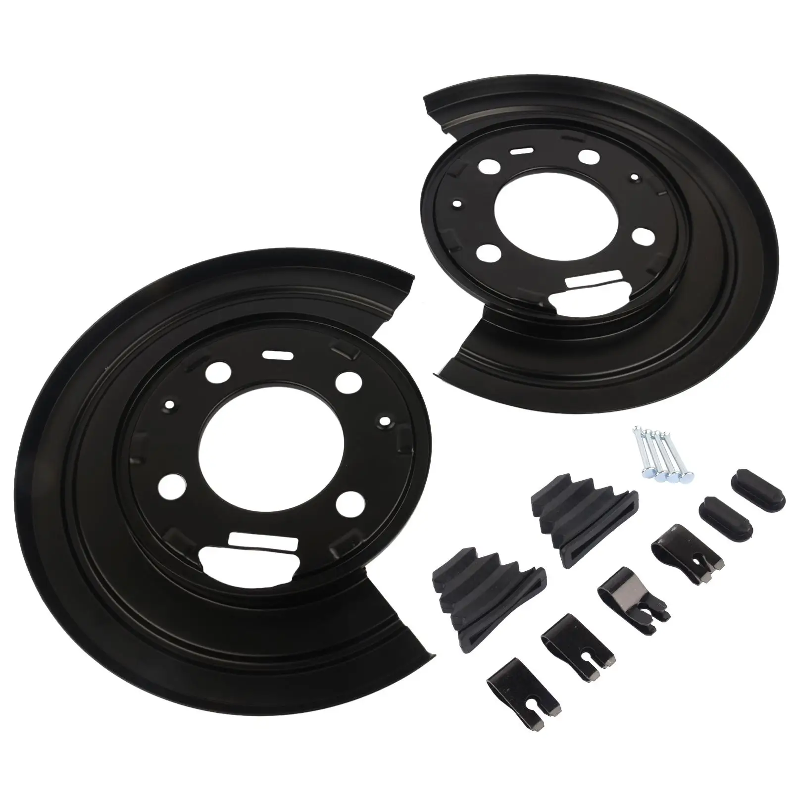 AP03 2x Rear Brake Dust Shield Backing Plates For Ford Excursion Super Duty 1999-2015