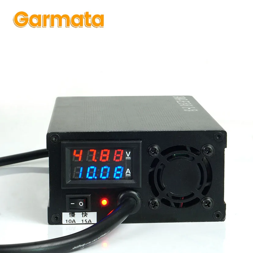 GARMATA E-bike lithium battery CHARGER LED Display 48v15a 20s 54,6v off-road mountain scootersre Bicycle small high power charge