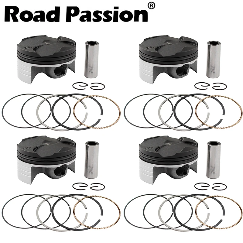 Motorcycle 67mm 67.5mm 68mm STD ~100 Piston Ring Kit For Honda CBR600 F5 2003 2004 2005 2006 CBR600RR 2003-2005 13101-MEE-000