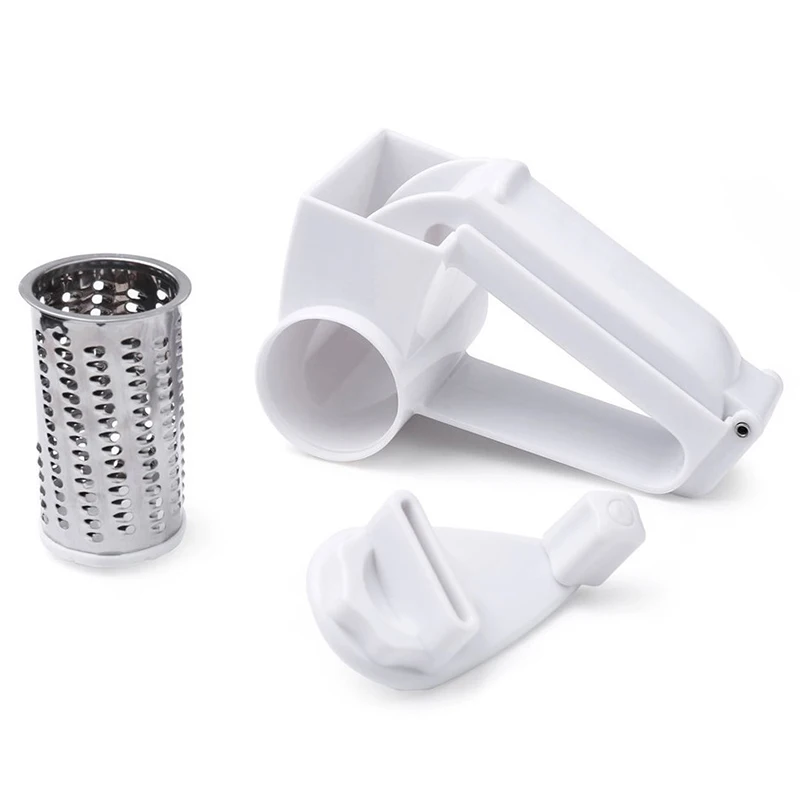 Roterende Kaasrasp Rvs Kaas Rasp Chocolade Rasp Diy Boter Voedsel Molen Kaas Rasp Slicer Keuken Gadget