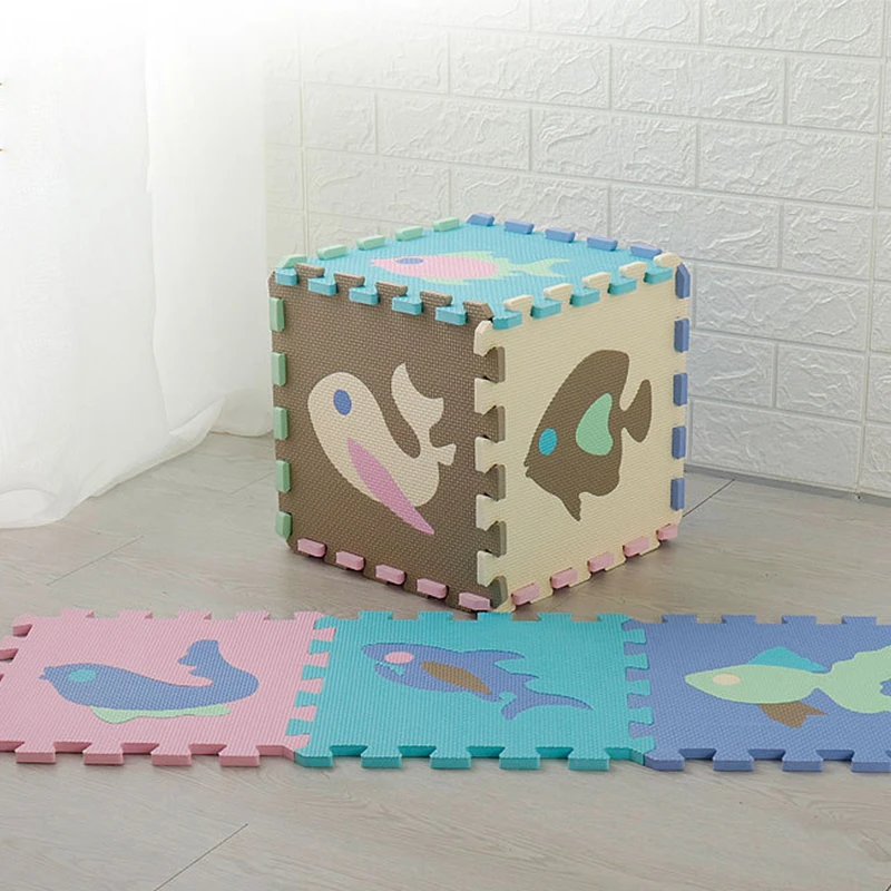 25/9PCS Baby Play Mat Floor Developing Crawling Rugs Kids Toys EVA Puzzle Children&#39;s Mat Foam Carpets Soft Floor Protective Mat