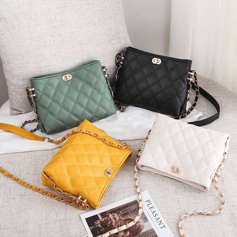 2024 New Crossbody Bags for Women Fashion Shoulder Bag Small Designer Ladies Handbags Chain Strap Hand Bags