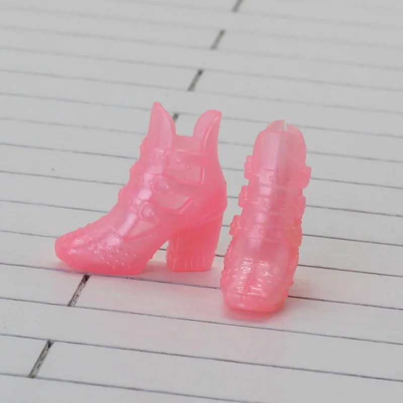 10pcs 1/6 Female Doll High Heel Princess Boots Shoes For Barbi Dolls Heels Sandals 30cm Doll Accessories Baby Toy