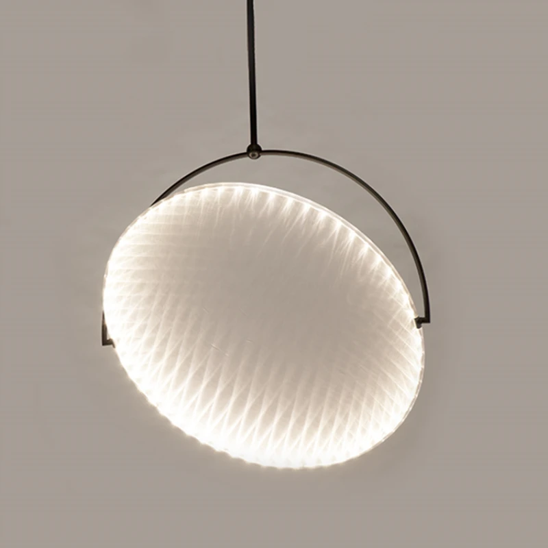 Imagem -04 - Nordic Luz Moderna Luxo Novo Simples Personalidade Criativa Tecido de Seda Sala Estar Quarto Jantar Lustre Decorativo