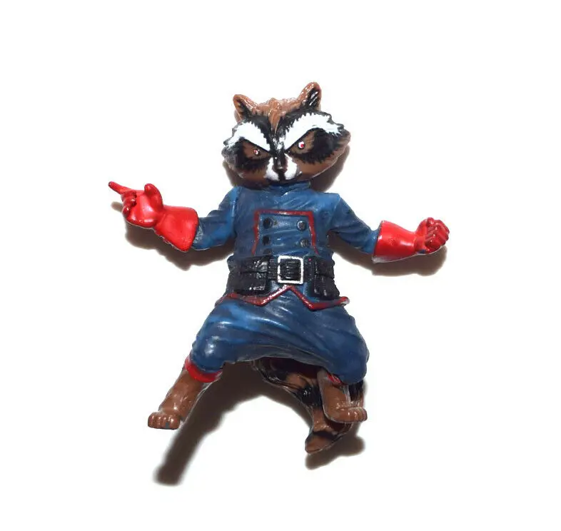 

Marvel Universe Rocket Raccoon Blue Red Guardian of the Galaxy Figure