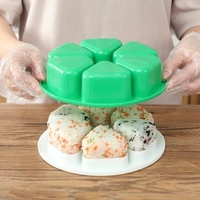 Newest DIY Sushi Mold Onigiri Rice Ball Food Press Triangular Sushi Maker Mold Sushi Kit Japanese Kitchen Tools Bento Box