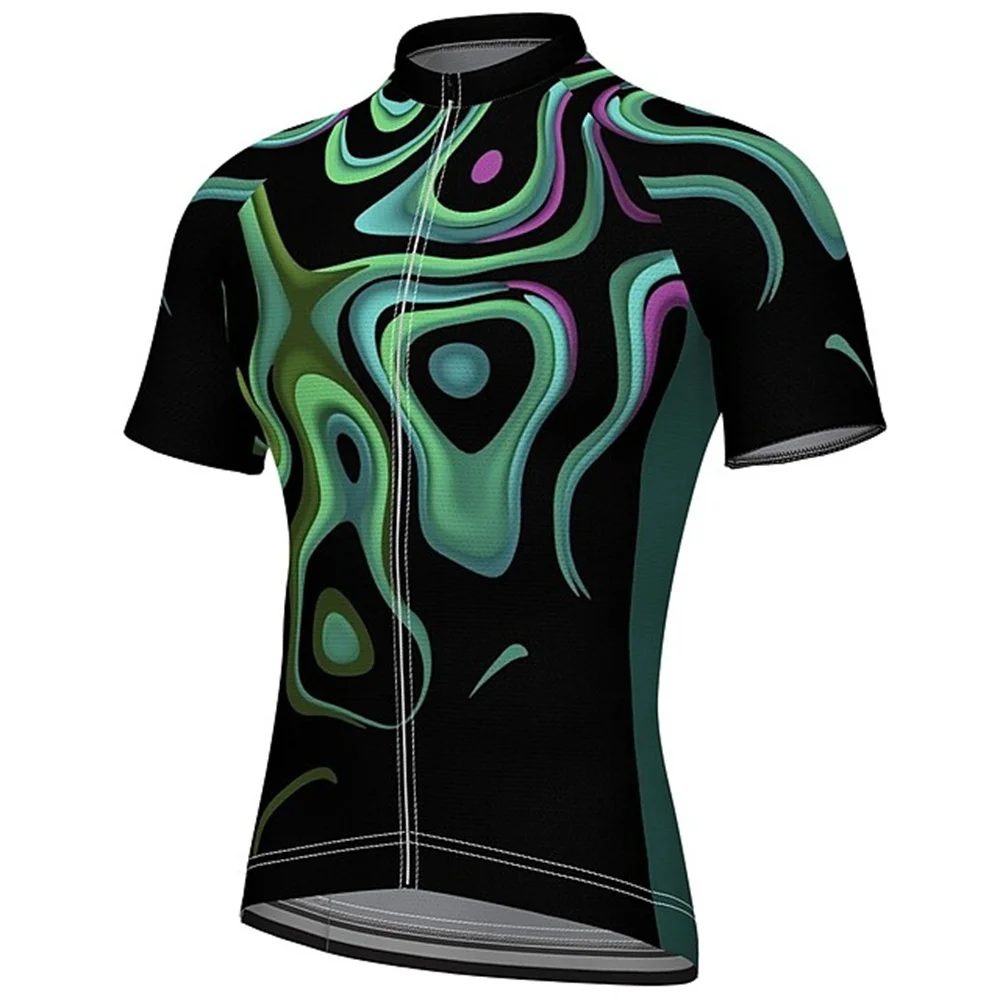 2021 Man\' Short Sleeve MTB Team  Premium Bicycle Quick Dry Cycling Clothing Mountain Apparel Shirts  Jersey Wear Sports Apparel