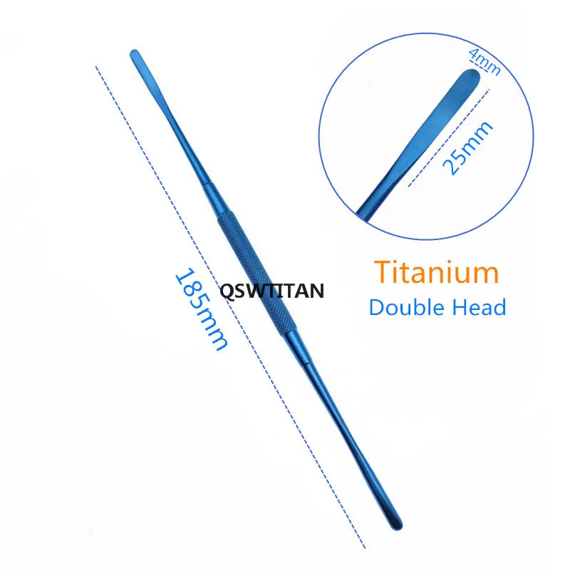 Ophthalmic tool Double-ended Freer Periosteal Elevator Titanium alloy/ stainless steel Ophthalmic surgical instruments