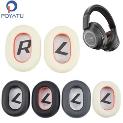 POYATU 8200UC Ear Pads For Plantronics Voyager 8200UC Backbeat Pro2 Earpads Backbeat Pro 2 Headphone Ear Pads Cushion Headband