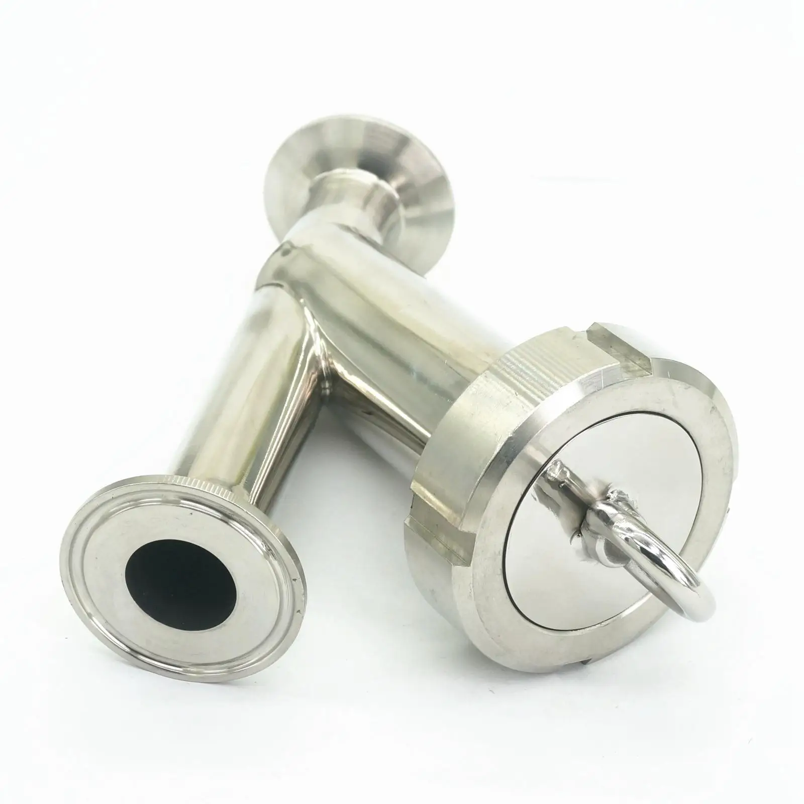 

Fit 25mm Pipe OD x 1.5" Tri Clamp 20-150 Mesh 304 Stainless Steel Sanitary Y Type Strainer Filter Home Brew Wine