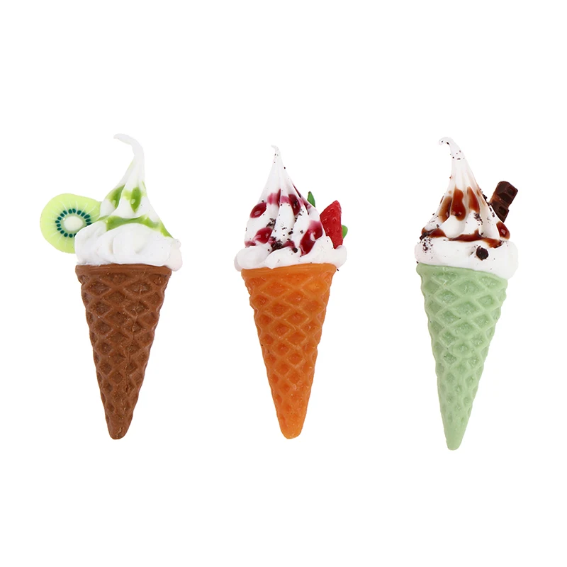 1PC creativo nuova casa delle bambole in miniatura cucina accessori per alimenti simulazione modello di gelato per la casa delle bambole Decor giocattoli per bambini regalo