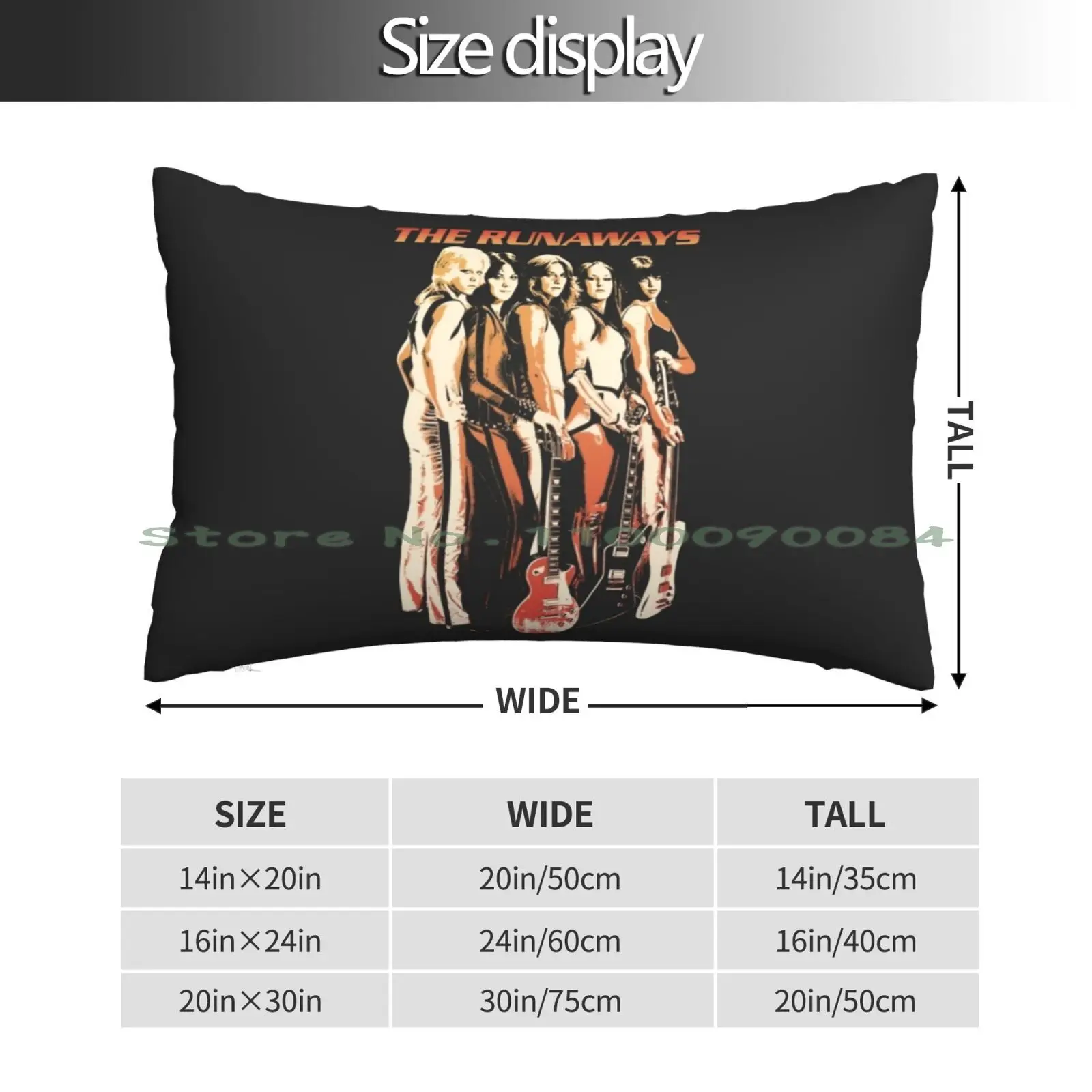 The Runaways Pillow Case 20x30 50*75 Sofa Bedroom Germany Modern Long Rectangle Pillowcover Home Outdoor Cushion Decor