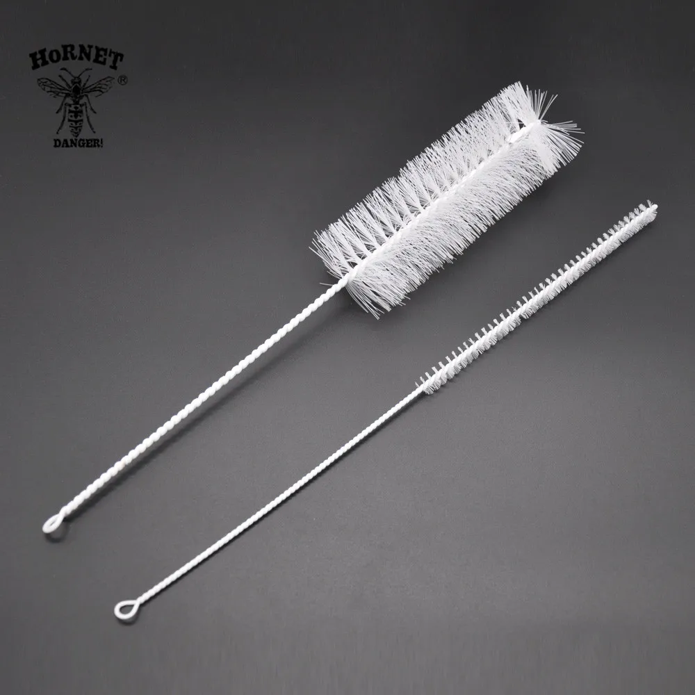 Hornet 1 Set Nylon Hookah Shisha Brush With 2 Size Brushs Hookah Cleaning Brush Chicha Narguile Accessories Cleaning Gadget