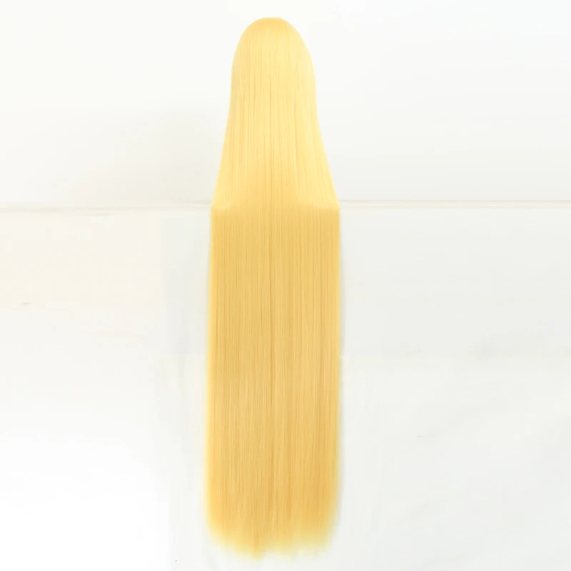 150CM 노라가미 비샤몬 코스프레 가발, 59 인치 긴 스트레이트 골든 가발, 내열성 섬유, 할로윈 의상, 합성 가짜 머리카락