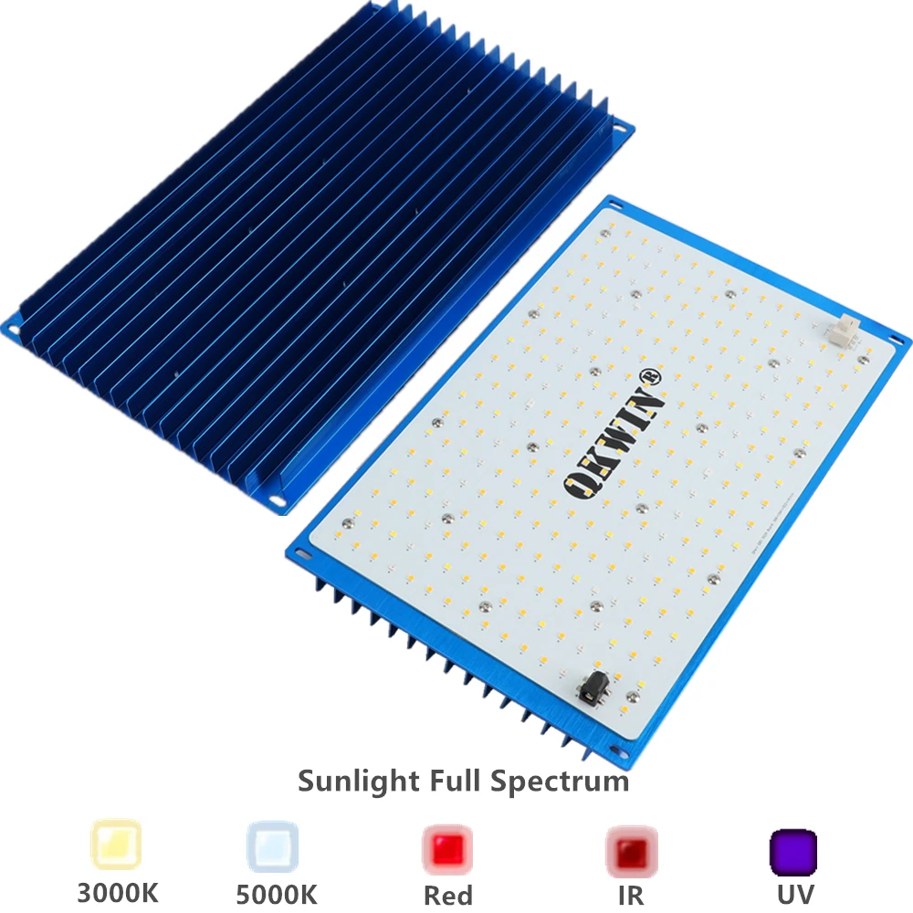 Imagem -02 - Cdek-placa Quantum Led Cresce a Luz Qb2400 Lm301b 240w Espectro Completo Samsung Tech 29 Umol j Grânulo Faça Você Mesmo com Luz Vermelha Ligar e Desligar o Interruptor