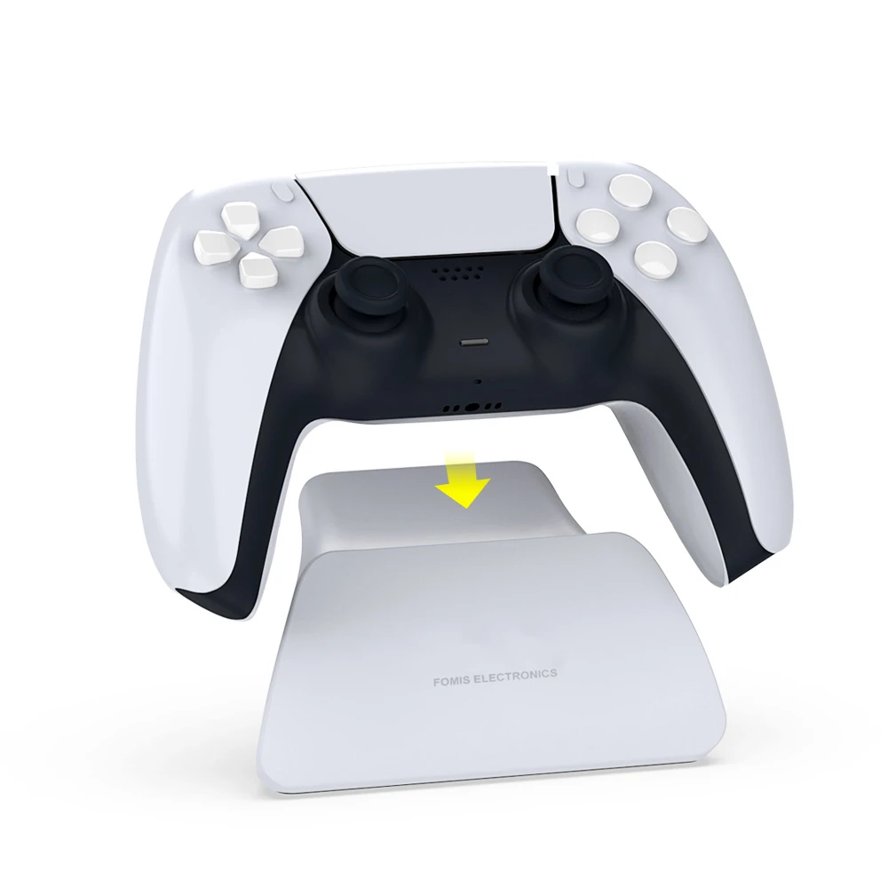 

1PCS Portable ABS Display Stand Controller Bracket Holder For Duansense PS5 Gamepad Controller Game Accessories In White Colors