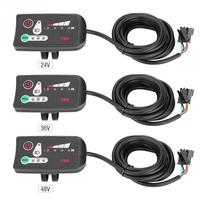 24V36V48V Electric Bike Display Waterproof LED Display Control Panel Cycling Speed Meter Connect Ebike Controller Display