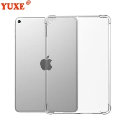 Abdeckung Für iPad 10,2 inch 7th 8th Gen 2019/2020 A2197 A2200 A2270 Tablet Fall TPU Silicon Transparent Schlank Airbag Abdeckung anti-herbst