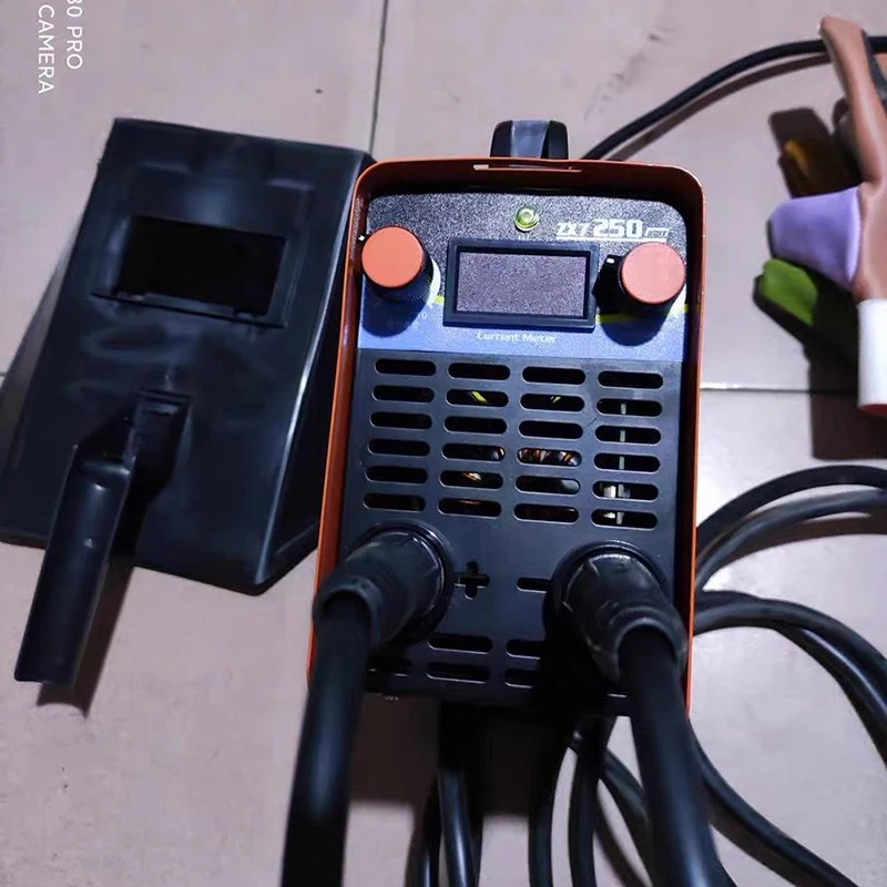 Máquina de solda elétrica do agregado familiar, 220V, Dupla utilização, Automático, Dupla tensão, Portátil, Cobre pequeno, 250