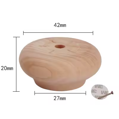 Solid Wood Furniture Heighten Legs Sofa Stool Increased Pad Bed TV Cabinet Coffee Table Round Heighten Feet Furniture Parts - Image 14