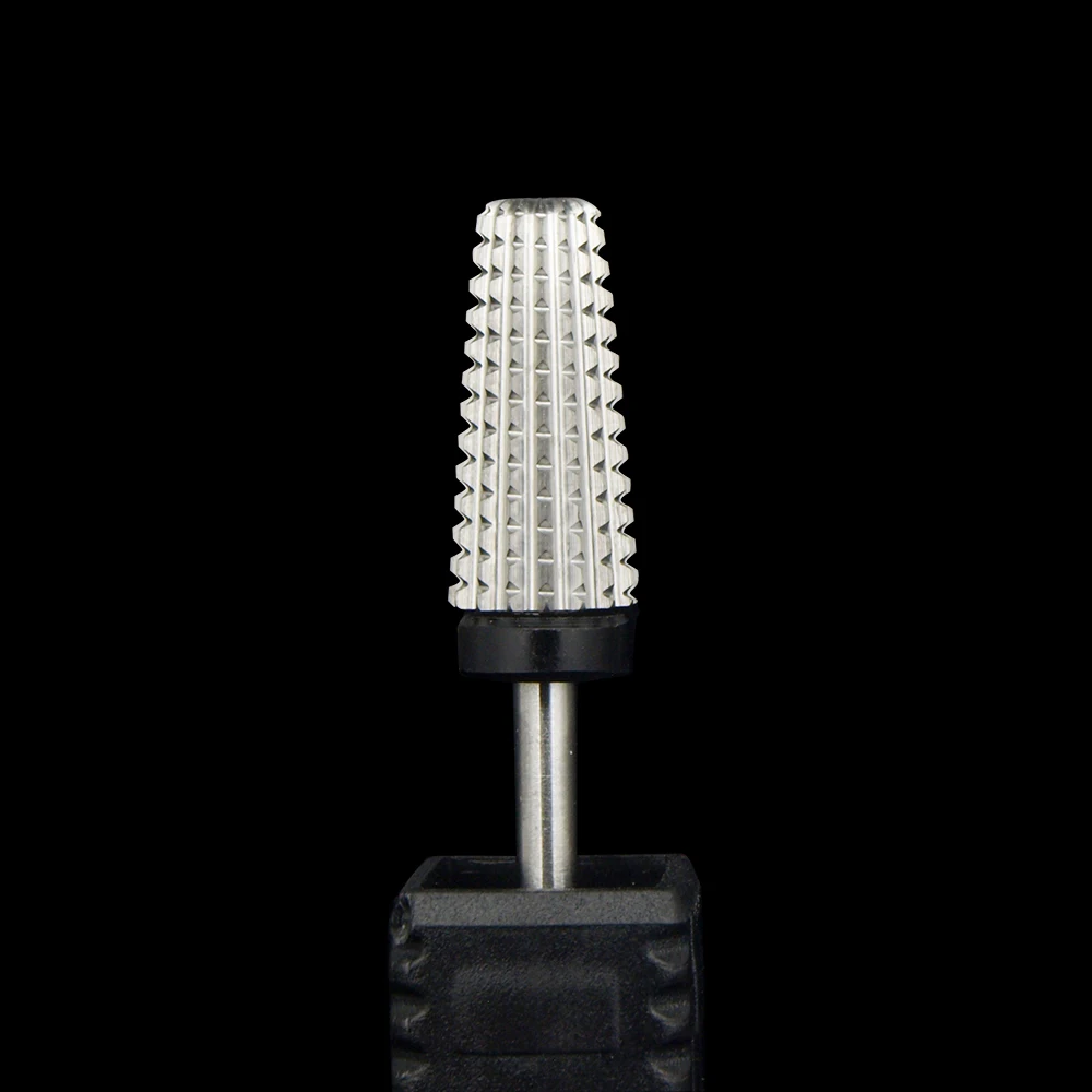 5-in-1 konische Sicherheits-Hartmetall-Nagelbohrer mit Schneidfräsern aus Hartmetall für Maniküre, zum Entfernen von Gel-Nägeln, Zubehör – Detail 7