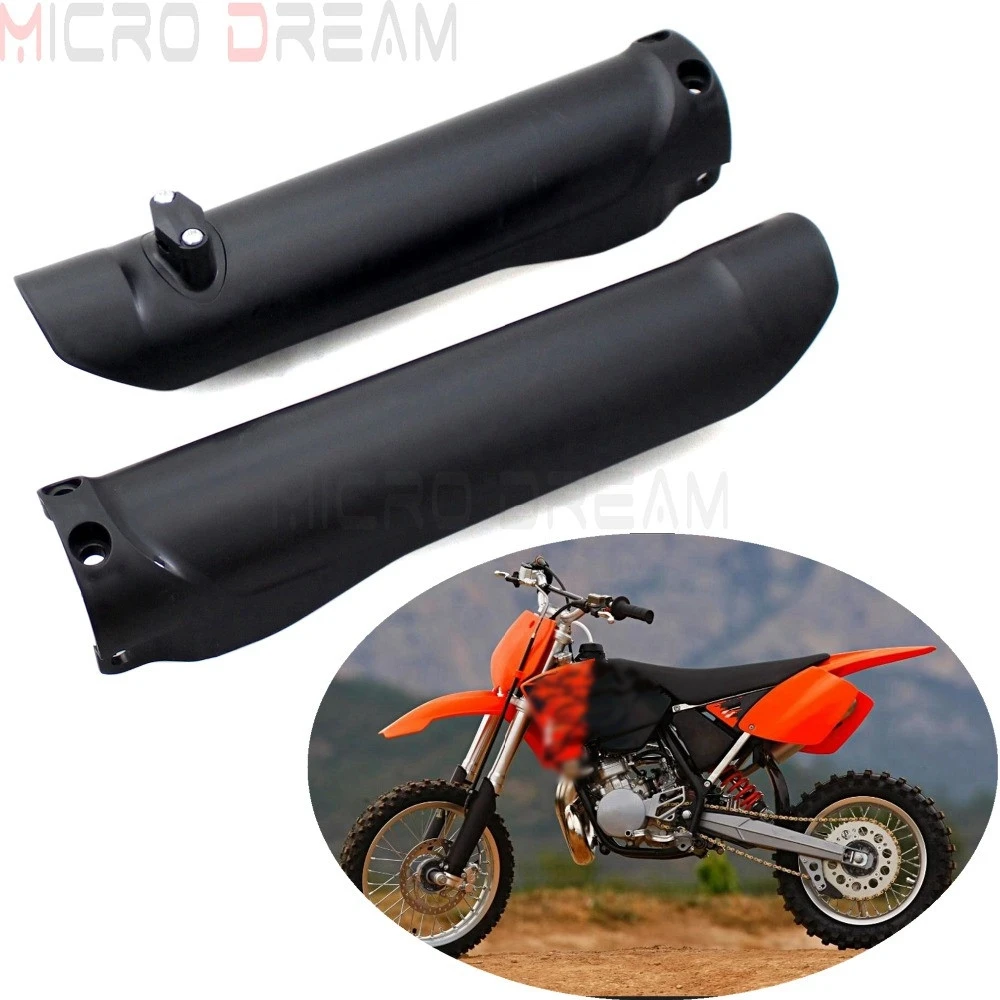 2pcs Motocross MX Enduro Plastic Fork Guard For SX SXF XC XC-F XC-W EXC-F 250 350 450 500 TC FC TE FE 2015 2016 2017 2018 2019