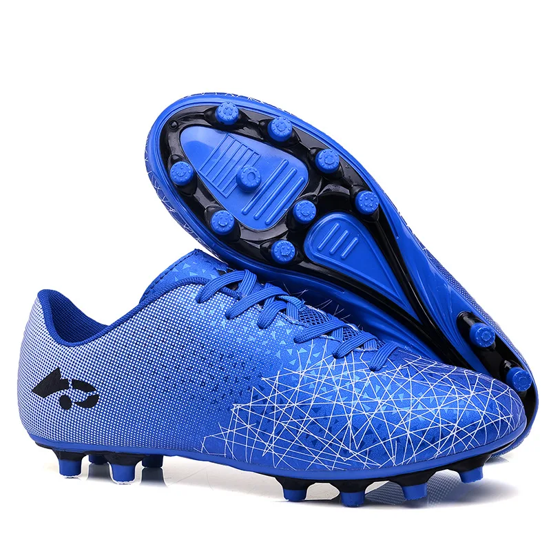 

Outdoor Adults and Kdis Training Football Shoes Anti-skid, Waterproof, Comfortable and Breathable Sneakers Soccer Shoes