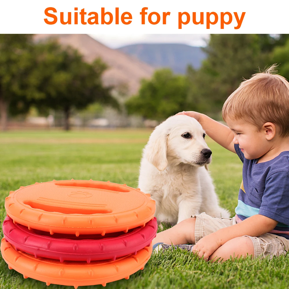 Puppy Interactive Puzzle Tool Pet Training Toy Chewing Flying Saucer Foam Toy Dog Fashion Pet Supplies Cat