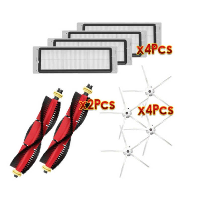 Xiaomi Mijia Mi Roborockのスペアパーツ,掃除機ロボット用アクセサリー,hpaフィルター,s6 maxv s5 max s50 s55 s52